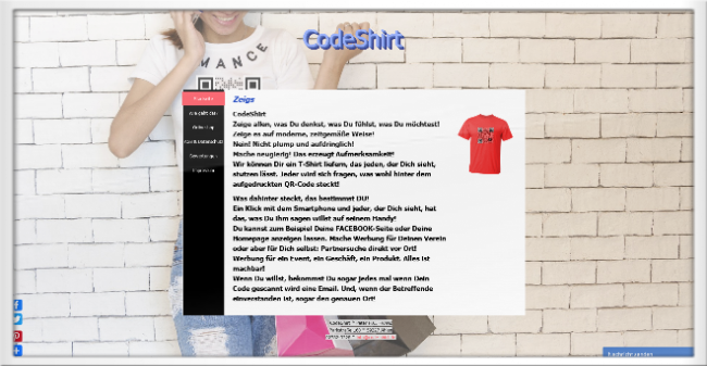 Screenshot Code-shirt